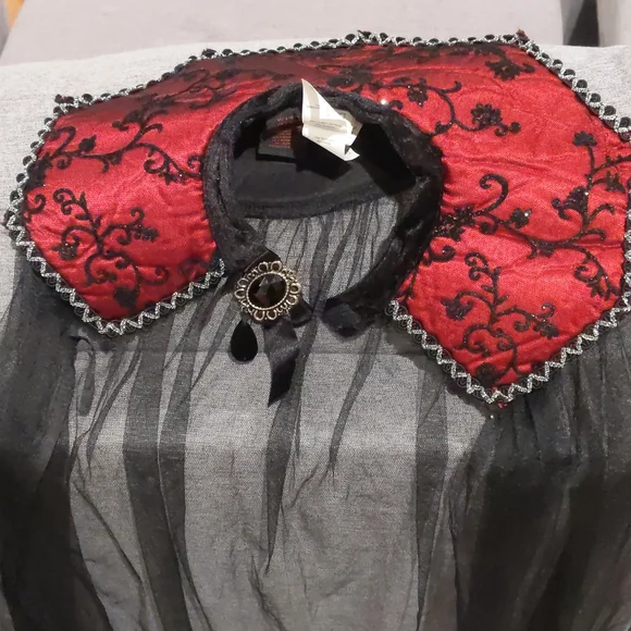 Beautiful Hallow's Eve Dress and Cape set